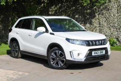 Suzuki Vitara 1.4 Boosterjet 48V Hybrid SZ5 ALLGRIP 5dr Hatchback Petrol WHITE at Suzuki UCL Milton Keynes