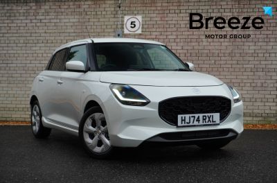 Suzuki Swift Mild Hybrid Motion Hatchback Petrol Pure white at Suzuki UCL Milton Keynes