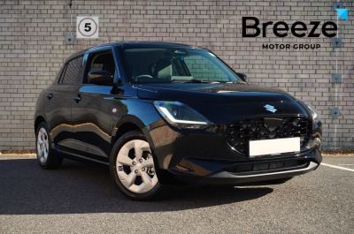 Suzuki Swift 1.2 Mild Hybrid Motion Hatchback Petrol Super BlackPearl Metallic at Suzuki UCL Milton Keynes