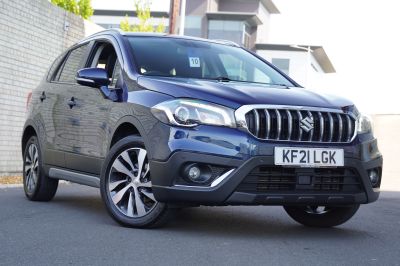 Suzuki Sx4 S-cross 1.4 Boosterjet 48V Hybrid SZ-T Hatchback Petrol Blue at Suzuki UCL Milton Keynes