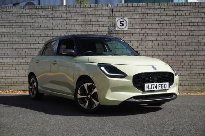Suzuki Swift 1.2 Dualjet 83 12V Hybrid SZ-T Hatchback Petrol Yellow/Mineral Grey at Suzuki UCL Milton Keynes