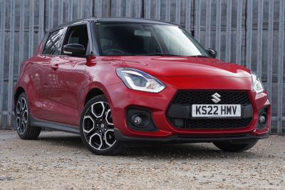 Suzuki Swift 1.4 Boosterjet 48V Hybrid Sport Hatchback Petrol Burning Red / Black at Suzuki UCL Milton Keynes