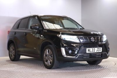 Suzuki Vitara 1.4 Boosterjet 48V Hybrid SZ-T 5dr Light 4x4 utility Petrol BLACK at Suzuki UCL Milton Keynes