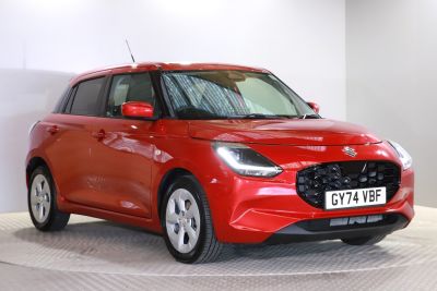 Suzuki Swift 1.2 Mild Hybrid Motion 5dr CVT Hatchback Petrol RED at Suzuki UCL Milton Keynes
