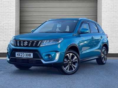 Suzuki Vitara 1.4 Boosterjet 48V Hybrid SZ5 5dr SUV Hybrid Atlantis Turquoise Pearl Metallic at Suzuki UCL Milton Keynes
