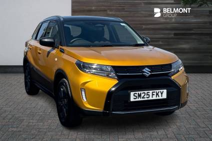 Suzuki Vitara 1.5 Hybrid Motion 5dr AGS Hatchback Petrol / Electric Hybrid Yellow