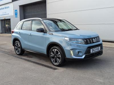 Suzuki Vitara 1.4 Boosterjet 48V Hybrid SZ5 5dr Hatchback Petrol BLUE at Suzuki UCL Milton Keynes