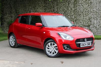 Suzuki Swift 1.2 Dualjet 83 12V Hybrid SZ-T 5dr Auto Hatchback Petrol RED at Suzuki UCL Milton Keynes