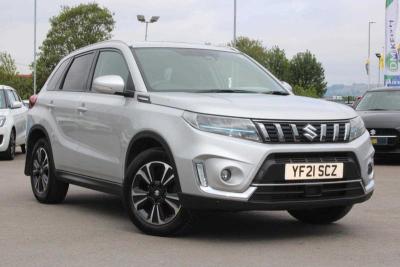 Suzuki Vitara 1.4 Boosterjet 48V Hybrid SZ5 ALLGRIP 5dr SUV Hybrid Silver at Suzuki UCL Milton Keynes