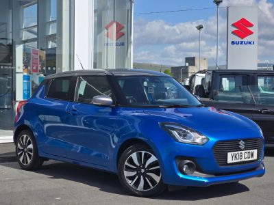 Suzuki Swift 1.0 Boosterjet SZ5 5dr Auto Hatchback Petrol Blue/silver at Suzuki UCL Milton Keynes