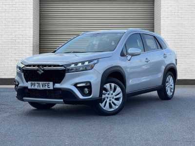 Suzuki S-Cross 1.4 Boosterjet 48V Hybrid Motion 5dr Auto Hatchback Hybrid Silky Silver Metallic at Suzuki UCL Milton Keynes