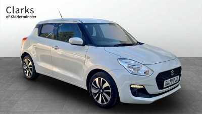Suzuki Swift 1.2 Dualjet MHEV SZ-T Hatchback 5dr Petrol Hybrid Manual Euro 6 (s/s) (90 ps) Hatchback Hybrid White at Suzuki UCL Milton Keynes