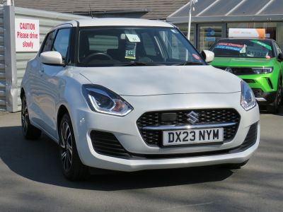 Suzuki Swift 1.2 Dualjet MHEV SZ-L Hatchback 5dr Petrol Hybrid Manual Euro 6 (s/s) (83 ps) Hatchback Hybrid White at Suzuki UCL Milton Keynes