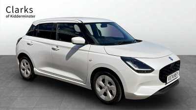 Suzuki Swift 1.2 MHEV Motion Hatchback 5dr Petrol Hybrid Manual Euro 6 (s/s) (82 ps) Hatchback Hybrid White at Suzuki UCL Milton Keynes