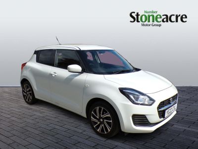 Suzuki Swift 1.2 Dualjet 83 12V Hybrid SZ-L 5dr Hatchback Hybrid White at Suzuki UCL Milton Keynes
