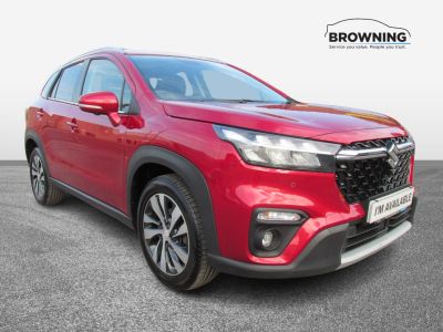 Suzuki S-Cross 1.5 Hybrid Ultra ALLGRIP 5dr AGS Hatchback Petrol / Electric Hybrid Red at Suzuki UCL Milton Keynes