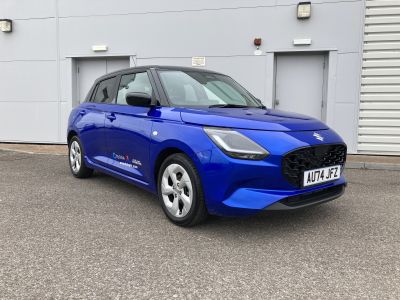 Suzuki Swift 1.2 Hatchback Motion Hatchback Petrol E6L - Frontier Blue/Super Black at Suzuki UCL Milton Keynes