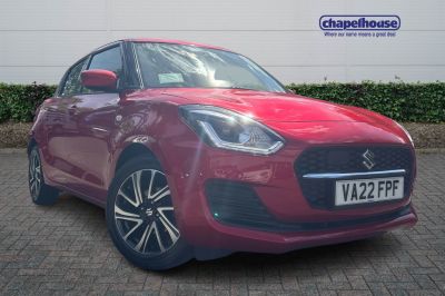 Suzuki Swift 1.2 Dualjet 83 12V Hybrid SZ-L 5dr Hatchback Petrol Red at Suzuki UCL Milton Keynes