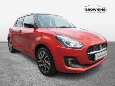Suzuki Swift 1.2 SWIFT SZ5 DUALJET MHEV CV Hatchback Hybrid Orange at Suzuki UCL Milton Keynes