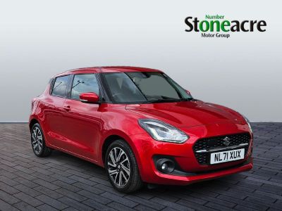 Suzuki Swift 1.2 Dualjet 83 12V Hybrid SZ5 5dr Hatchback Hybrid Red at Suzuki UCL Milton Keynes