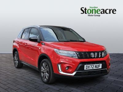 Suzuki Vitara 1.4 Boosterjet 48V Hybrid SZ-T 5dr Hatchback Hybrid Red at Suzuki UCL Milton Keynes