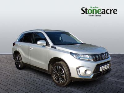 Suzuki Vitara 1.4 Boosterjet 48V Hybrid SZ5 ALLGRIP 5dr Hatchback Hybrid Silver at Suzuki UCL Milton Keynes