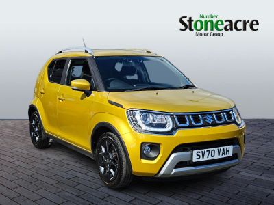 Suzuki Ignis 1.2 Dualjet MHEV SZ5 CVT Euro 6 (s/s) 5dr Hatchback Hybrid Yellow at Suzuki UCL Milton Keynes