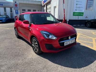 Suzuki Swift 1.2 Dualjet MHEV SZ-L Hatchback 5dr Petrol Hybrid Manual Euro 6 (s/s) (83 ps) Hatchback Petrol Hybrid Red at Suzuki UCL Milton Keynes
