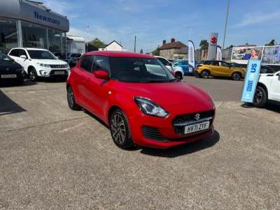Suzuki Swift 1.2 Dualjet MHEV SZ-L Hatchback 5dr Petrol Hybrid Manual Euro 6 (s/s) (83 ps) Hatchback Petrol Hybrid Red at Suzuki UCL Milton Keynes