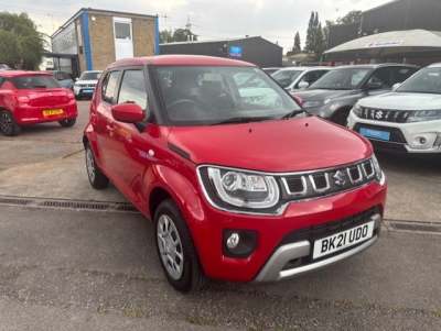 Suzuki Ignis 1.2 Dualjet MHEV SZ3 Hatchback 5dr Petrol Hybrid Manual Euro 6 (s/s) (83 ps) Hatchback Petrol Hybrid Red at Suzuki UCL Milton Keynes