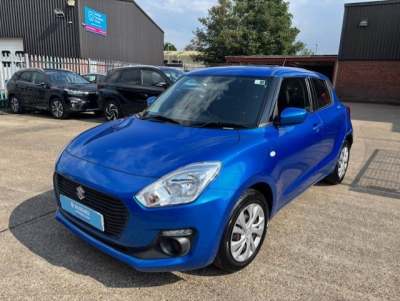 Suzuki Swift 1.2 Dualjet MHEV SZ3 Hatchback 5dr Petrol Hybrid Manual Euro 6 (s/s) (90 ps) Hatchback Petrol Hybrid Blue at Suzuki UCL Milton Keynes