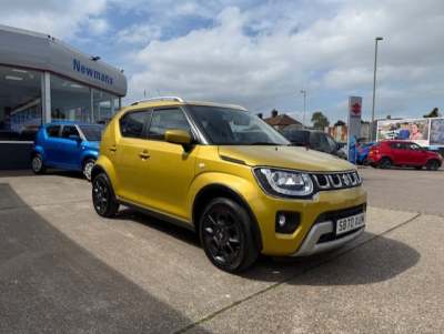 Suzuki Ignis 1.2 Dualjet MHEV SZ-T Hatchback 5dr Petrol Hybrid Manual Euro 6 (s/s) (83 ps) Hatchback Petrol Hybrid Yellow at Suzuki UCL Milton Keynes