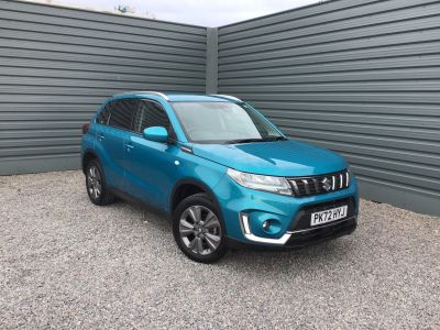 Suzuki Vitara 1.4 SZ-T BOOSTERJET MHEV Hatchback Hybrid TURQUOISE at Suzuki UCL Milton Keynes
