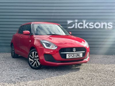 Suzuki Swift 1.2 SZ-L DUALJET MHEV Hatchback Hybrid RED at Suzuki UCL Milton Keynes