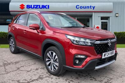 Suzuki S-Cross 1.5 Hybrid Ultra 5dr AGS Hatchback Petrol/Electric Hybrid RED at Suzuki UCL Milton Keynes