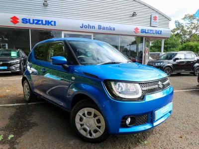 Suzuki Ignis 1.2 Dualjet SHVS SZ3 5dr Hatchback Hybrid Blue at Suzuki UCL Milton Keynes