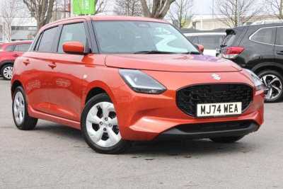 Suzuki Swift 1.2 Mild Hybrid Motion 5dr Hatchback Petrol Orange at Suzuki UCL Milton Keynes
