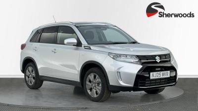 Suzuki Vitara 1.4 Boosterjet MHEV Motion SUV 5dr Petrol Hybrid Manual Euro 6 (s/s) (129 ps) Station Wagon Hybrid Silver at Suzuki UCL Milton Keynes