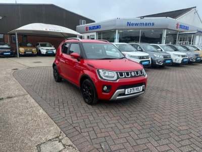 Suzuki Ignis 1.2 Dualjet MHEV SZ5 Hatchback 5dr Petrol Hybrid CVT Euro 6 (s/s) (83 ps) Hatchback Petrol Hybrid Red at Suzuki UCL Milton Keynes