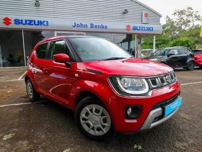 Suzuki Ignis 1.2 Sz3 Dualjet Mhev Hatchback Hybrid Red at Suzuki UCL Milton Keynes