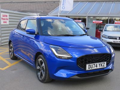 Suzuki Swift 1.2 MHEV Ultra Hatchback 5dr Petrol Hybrid CVT Euro 6 (s/s) (82 ps) Hatchback Hybrid Blue at Suzuki UCL Milton Keynes