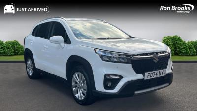Suzuki S-Cross 1.5 Hybrid Motion 5dr AGS Hatchback Petrol/Electric Hybrid WHITE at Suzuki UCL Milton Keynes