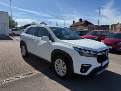 Suzuki S-Cross 1.5 Hybrid Motion 5dr AGS Hatchback Petrol/Electric Hybrid WHITE at Suzuki UCL Milton Keynes