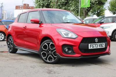 Suzuki Swift 1.4 Boosterjet 48V Hybrid Sport 5dr Hatchback Petrol Red at Suzuki UCL Milton Keynes