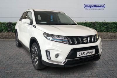 Suzuki Vitara 1.4 Boosterjet 48V Hybrid SZ5 ALLGRIP 5dr SUV Petrol White at Suzuki UCL Milton Keynes
