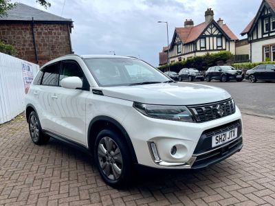 Suzuki Vitara 1.4 Boosterjet 48V Hybrid SZ-T 5dr Hatchback Petrol White at Suzuki UCL Milton Keynes