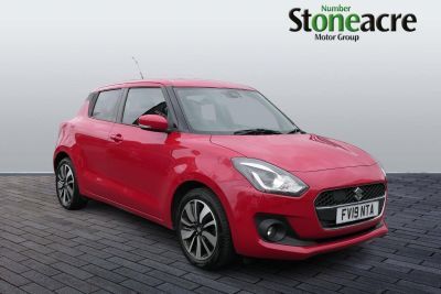 Suzuki Swift 1.0 Boosterjet SHVS SZ5 5dr Hatchback Hybrid Red at Suzuki UCL Milton Keynes