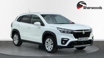 Suzuki S-Cross 1.4 Boosterjet MHEV Motion SUV 5dr Petrol Hybrid Manual Euro 6 (s/s) (129 ps) Hatchback Hybrid White at Suzuki UCL Milton Keynes
