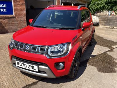 Suzuki Ignis 1.2 Dualjet 12V Hybrid SZ-T 5dr CVT Hatchback Petrol Red at Suzuki UCL Milton Keynes