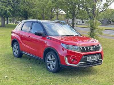 Suzuki Vitara 1.4 Boosterjet MHEV SZ-T SUV 5dr Petrol Hybrid Manual Euro 6 (s/s) (129 ps) SUV Hybrid Red at Suzuki UCL Milton Keynes